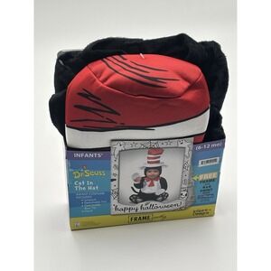 Dr Seuss Cat In The Hat Costume Infants 6-12 Months